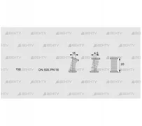 EKO 100F (03262059) Газовый компенсатор Kromschroder