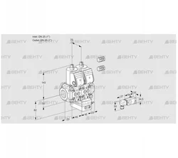 VCD1E25R/25R05ND-100QR3/3--4/PPPP (88105948) Регулятор давления Kromschroder