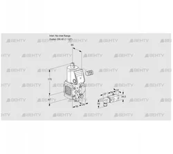 VAS2-/40R/NQ (88001530) Газовый клапан Kromschroder