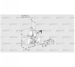 VAS350F/NW (88034339) Газовый клапан Kromschroder