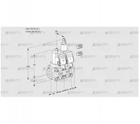 VCS2E50R/50R05NLWGR3/PPPP/PPPP (88100052) Сдвоенный газовый клапан Kromschroder