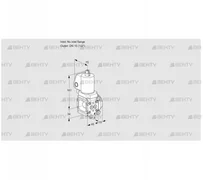 VAN1T-/15N/NKGL (88026663) Сбросной газовый клапан Kromschroder