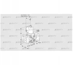 VAS240F/NKGL (88011015) Газовый клапан Kromschroder