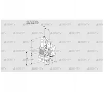 VAG2-/40F/NWAK (88014551) Газовый клапан с регулятором соотношения Kromschroder