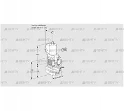 VAG2-/40R/NYGLAK (88027577) Газовый клапан с регулятором соотношения Kromschroder