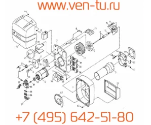 Кабель розжига 09CA091804 7 mm 20kV, 309.616.006