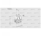 VCS3E50R/50R05FNNWR/PPPP/PPPP (88106129) Сдвоенный газовый клапан Kromschroder