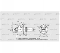 BICA 65RB-100/135-(37)D (84022021) Газовая горелка Kromschroder