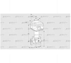 RV 3/IML03W60S1 (86060602) Регулирующий клапан Kromschroder