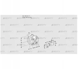 VFC125/20R05-15-2PP (88303373) Регулирующий клапан Kromschroder