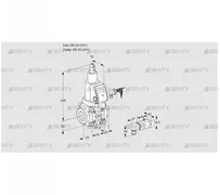 VAS120R/LWSR (88005934) Газовый клапан Kromschroder