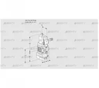 VAD1-/15R/NPGR-100B (88027495) Газовый клапан с регулятором давления Kromschroder