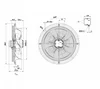 Осевой вентилятор ebmpapst W4D450CO1402