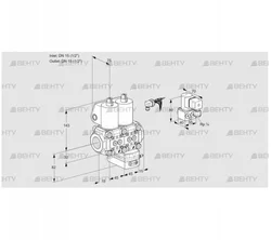 VCG1E15R/15R05NGEWL3/ZYPP/MMMM (88104531) Клапан с регулятором соотношения Kromschroder