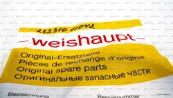 Кабель электрода Weishaupt 600 мм, 23231011042