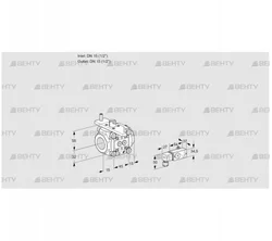 VFC115/15R05-15-2PP (88302952) Регулирующий клапан Kromschroder