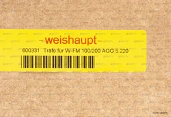Силовой трансформатор Weishaupt AGG5.220