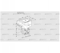 IFC115/15R05-15PPPP/20-30W3T-I (88302656) Регулирующий клапан с сервоприводом Kromschroder