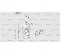 VAD125R/NW-25A (88016675) Газовый клапан с регулятором давления Kromschroder