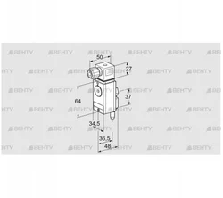 DG 60/150VC4-6WG (84448937) Датчик-реле давления газа Kromschroder