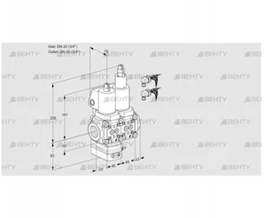 VCD1E20R/20R05D-100LWSL8/PPPP/PPPP (88104086) Регулятор давления Kromschroder