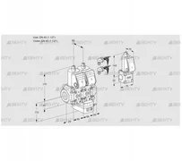 VCG2E40R/40R05NGEWR6/PPPP/PPBS (88100845) Клапан с регулятором соотношения Kromschroder