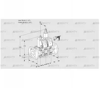 VCS2E40F/40F05NLWR/PPPP/PPPP (88105993) Сдвоенный газовый клапан Kromschroder