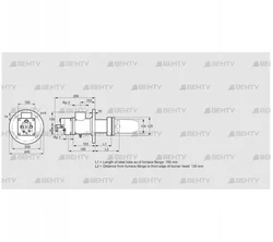 BIC 100HB-100/135-(37)E (84033020) Газовая горелка Kromschroder