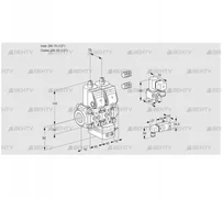 VCG1E15R/15R05NGEWR3/2-PP/PPBY (88103181) Клапан с регулятором соотношения Kromschroder