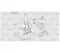 VCS2E40F/40F05NNWR3/PP3-/PPZS (88103215) Сдвоенный газовый клапан Kromschroder