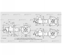 BIO 100KBL-50/35-(52E)E (84199209) Газовая горелка Kromschroder