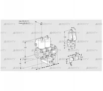 VCH1T25N/25N05NHAVQL/PPZS/3--2 (88103292) Клапан с регулятором расхода Kromschroder