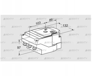 IC40A2DR10 (88300089) Сервопривод Kromschroder