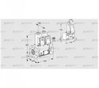 VCS9125F05NNAR3E/PPZ-/PPPP (88205174) Сдвоенный газовый клапан Kromschroder