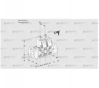 VCS3E50F/50F05NNWR/PPPP/PPPP (88103155) Сдвоенный газовый клапан Kromschroder