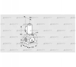 VAS8T100A05NQSLB/PP/PP (88203143) Газовый клапан Kromschroder