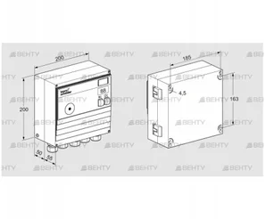 BCU460-5/1L5W3GB (88613555) Блок управления горением Kromschroder