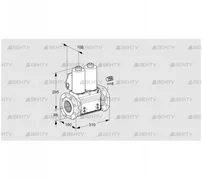 VCS780F05NNWL3B/PPPP/PPPP (88206594) Сдвоенный газовый клапан Kromschroder