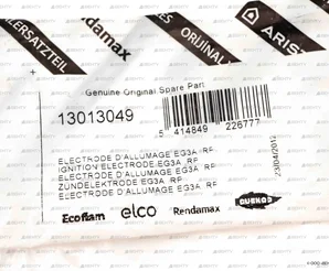 Электрод поджига Elco 221 мм, 13013049