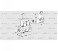 VCS9125F05NNARE/PPB-/MPPM (88206529) Сдвоенный газовый клапан Kromschroder